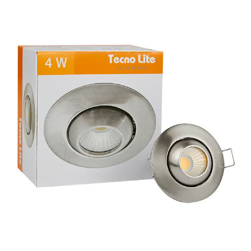 Tecnolite Interior Empotrados Led 4W100-240V3000K Abeba Ydcled-300/S SKU: YDCLED-300-S