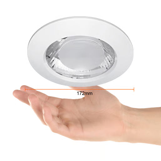 TECNOLITE INTERIOR EMPOTRAR LED 9W 100-240V 6500K E27