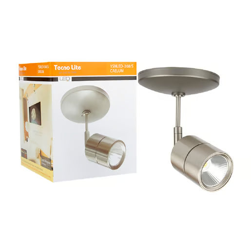 TECNOLITE INTERIOR SPOT SOBREPONER LED 12W100-240V3000K CAELUM YSNLED-368/S