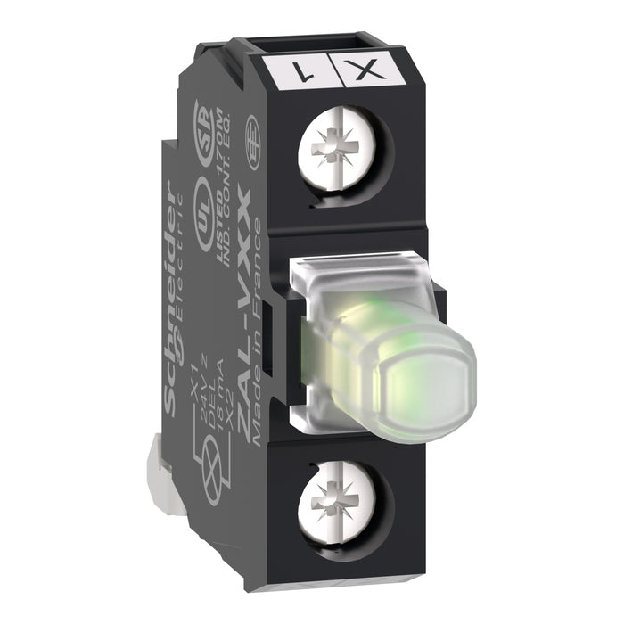 TELEMEC ELEMENTO LED BLANCO 120V P/CAJA XAL S/BASE