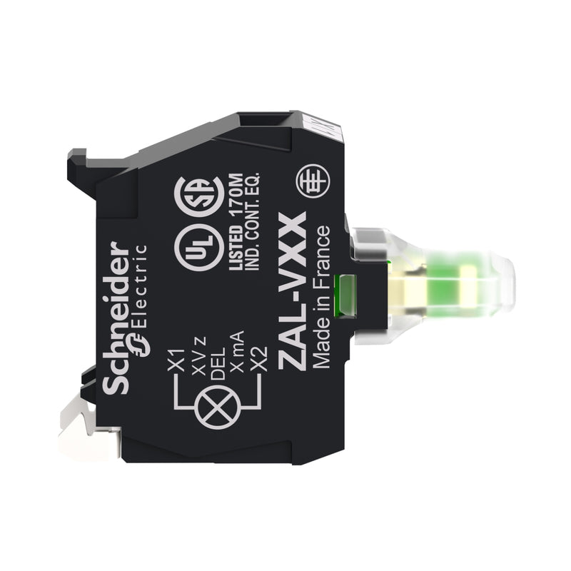 TELEMEC ELEMENTO LED BLANCO 120V P/CAJA XAL S/BASE