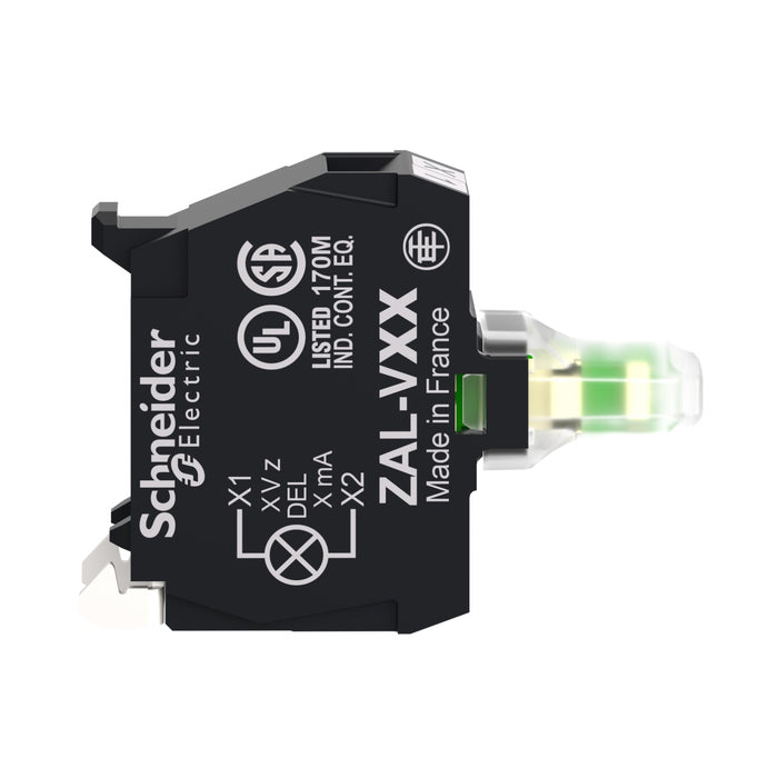 TELEMEC ELEMENTO LED BLANCO 120V P/CAJA XAL S/BASE