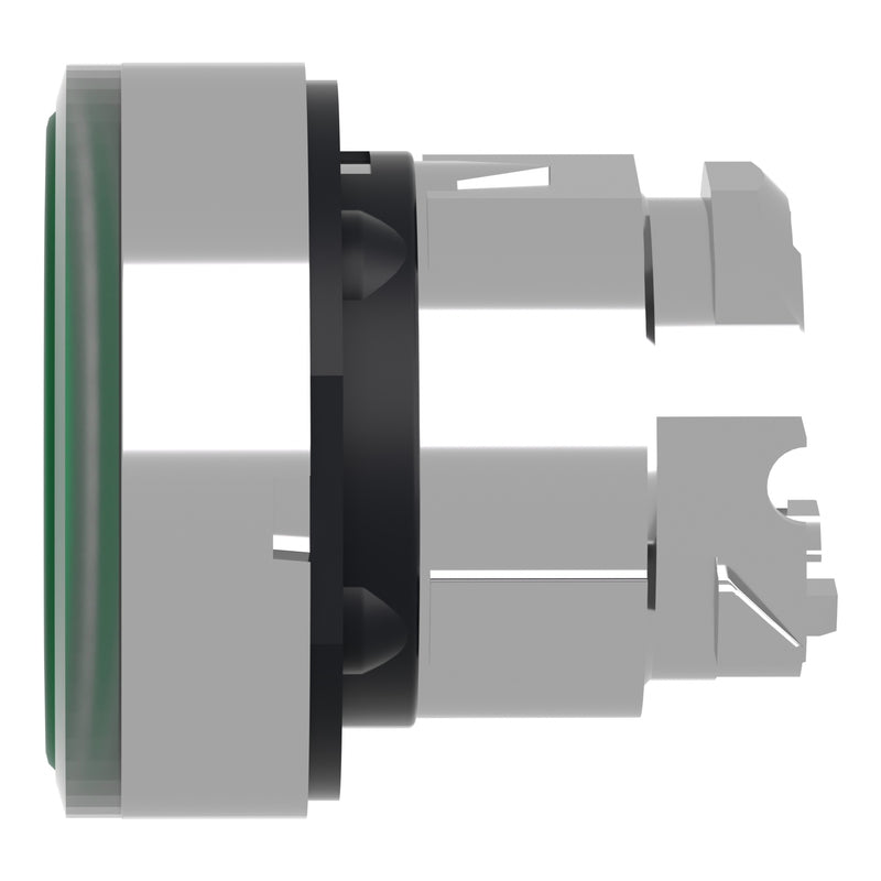 TELEMEC CABEZA BOTON ILUM VERDE LED METAL