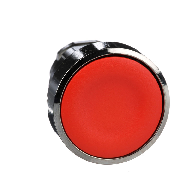 TELEMEC CABEZA P/PULSADOR RASANTE 22.5mm ROJO