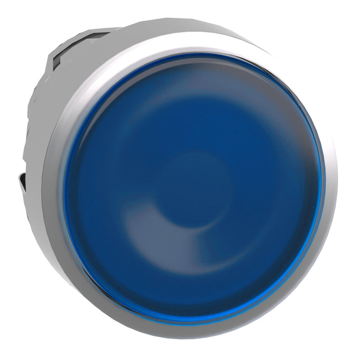 TELEMEC CABEZA BOTON ILUM AZUL LED METAL