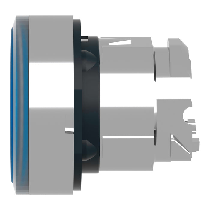 TELEMEC CABEZA BOTON ILUM AZUL LED METAL