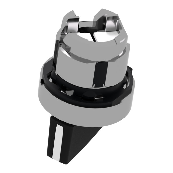 TELEMEC CABEZA SELECTOR LARGA 2 POS SOST METAL