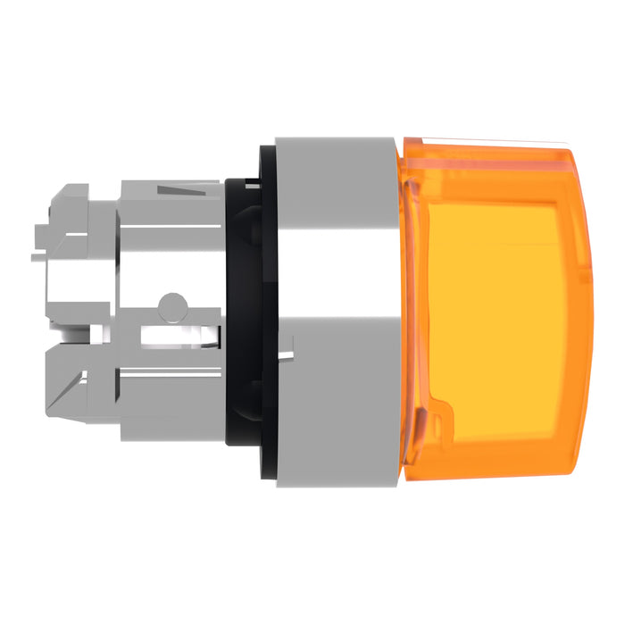 TELEMEC CABEZA SELECTOR AMARILLO ILUM 3 POS SOST-MOMENT METAL