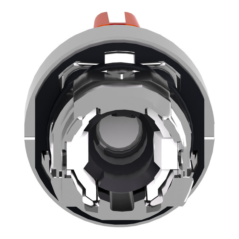 TELEMEC CABEZA SELECTOR AMARILLO ILUM 3 POS SOST-MOMENT METAL