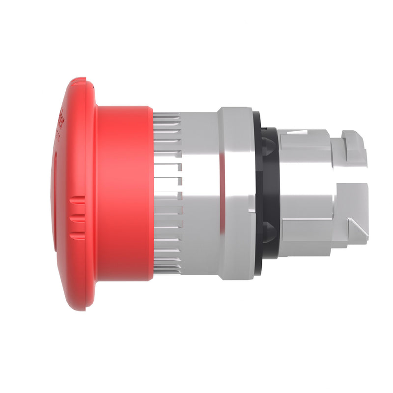 TELEMEC CABEZA PARO DE EMERGENCIA HONGO ROJO GIRAR P/DESENCL