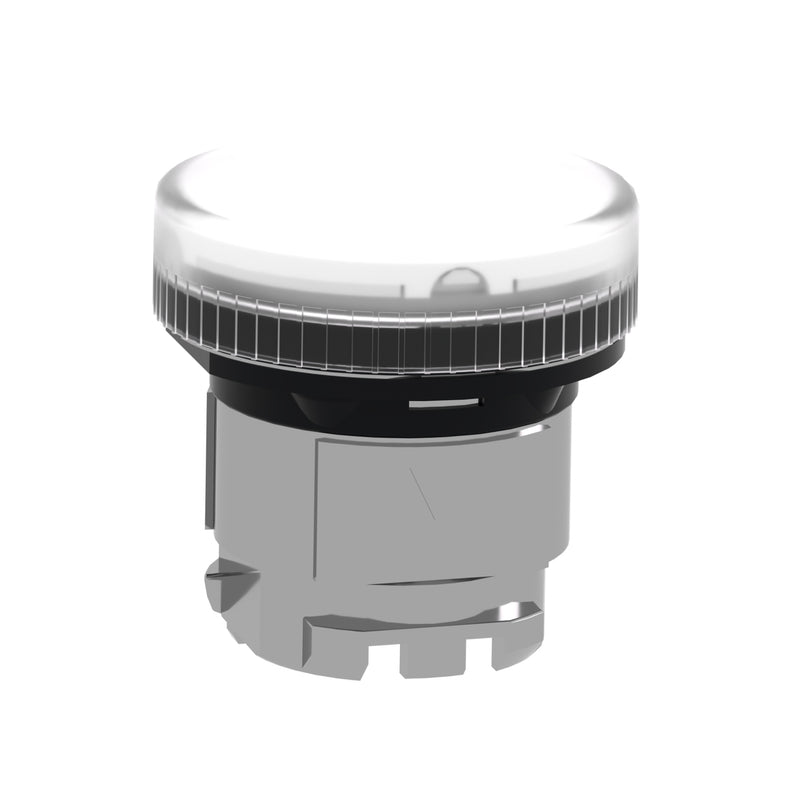 TELEMEC CABEZA LAMPARA BLANCO P/BA9S METAL