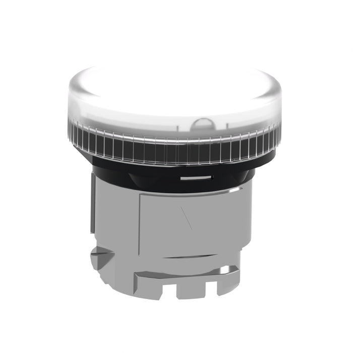 TELEMEC CABEZA LAMPARA BLANCO P/BA9S METAL