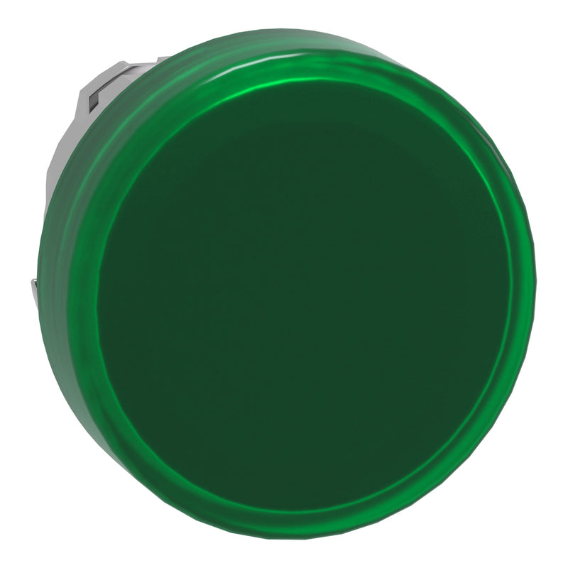 TELEMEC CABEZA LAMPARA VERDE LED METAL
