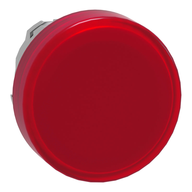 TELEMEC CABEZA LAMPARA ROJO LED METAL