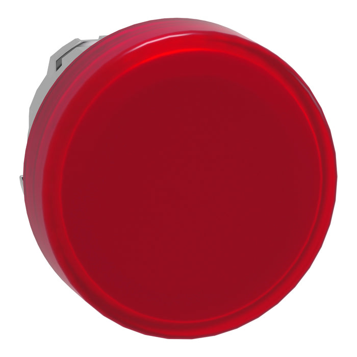 TELEMEC CABEZA LAMPARA ROJO LED METAL