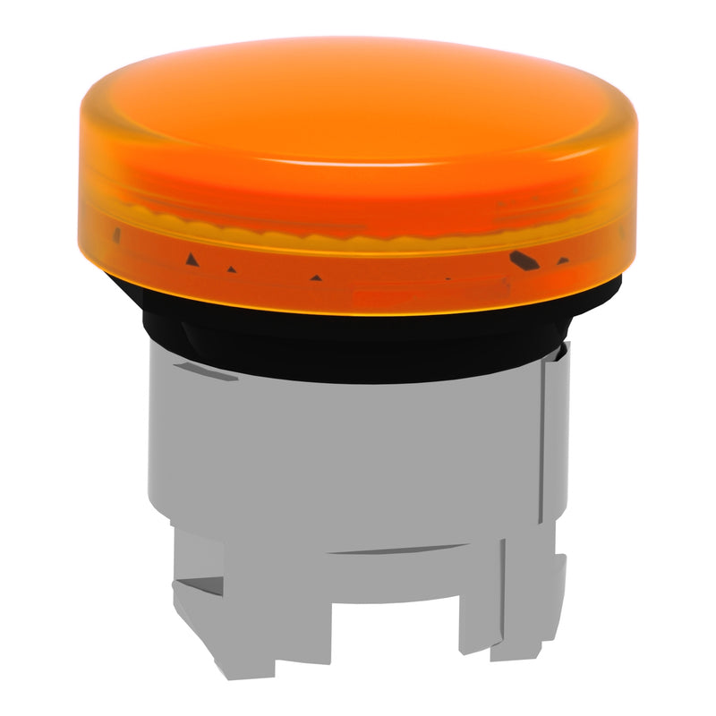 TELEMEC CABEZA LAMPARA AMARILLO LED METAL