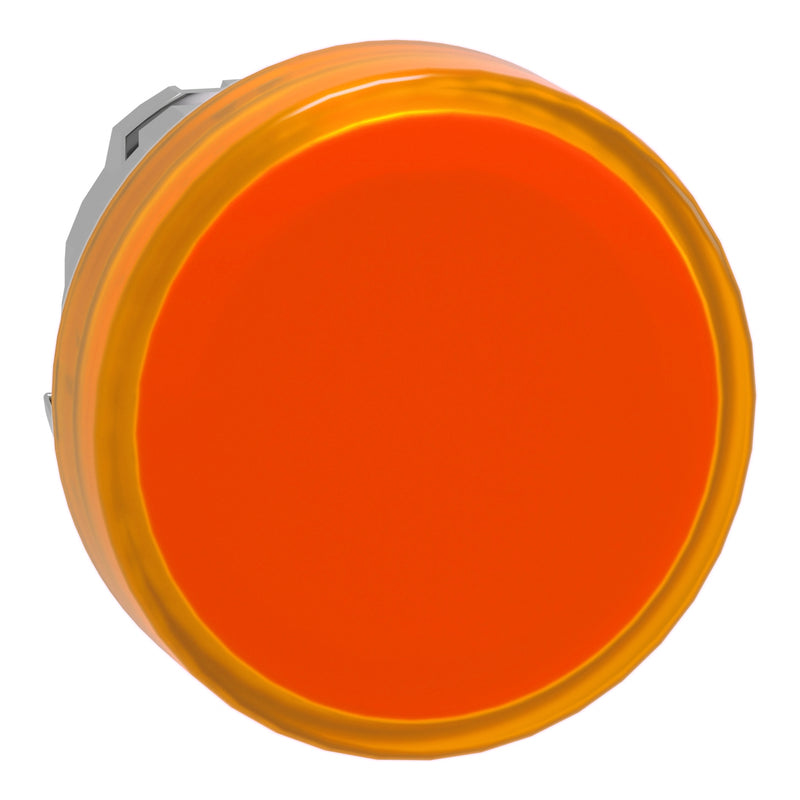 TELEMEC CABEZA LAMPARA AMARILLO LED METAL