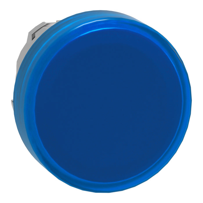 TELEMEC CABEZA LAMPARA AZUL LED METAL