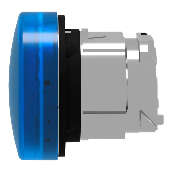 TELEMEC CABEZA LAMPARA AZUL LED METAL