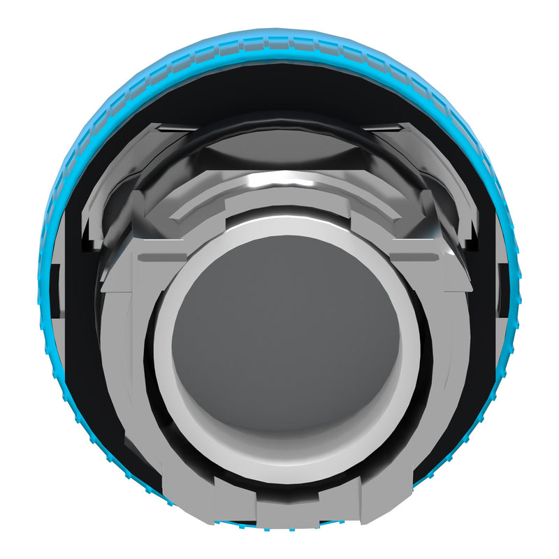 TELEMEC CABEZA LAMPARA AZUL P/BA9S METAL