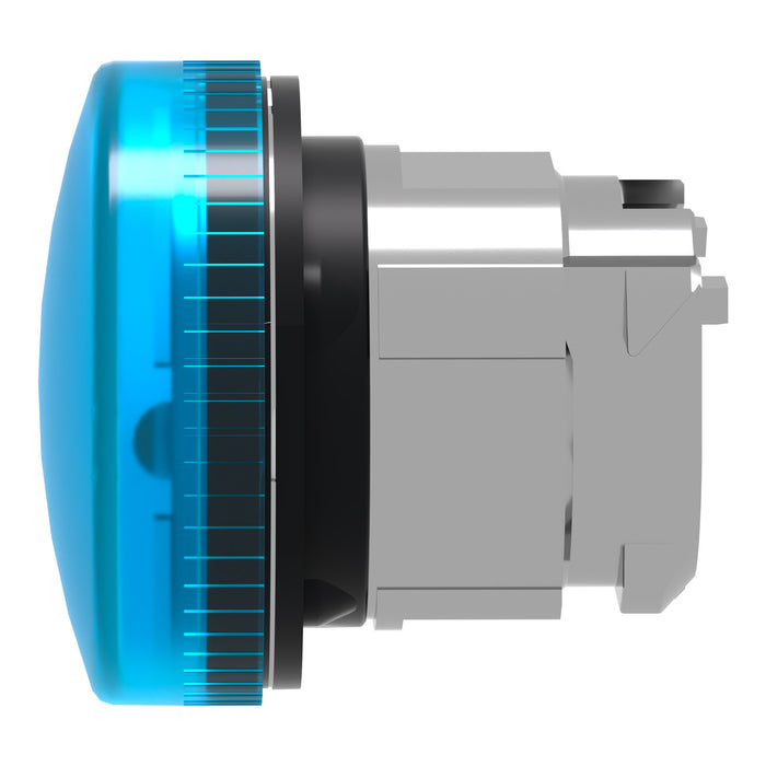 TELEMEC CABEZA LAMPARA AZUL P/BA9S METAL