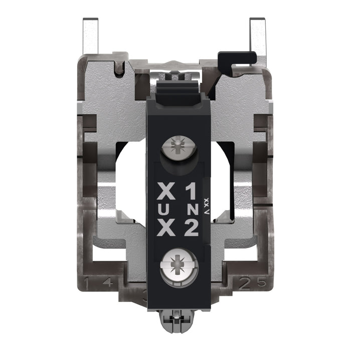 TELEMEC ELEMENTO LED BLANCO 120VAC C/BASE
