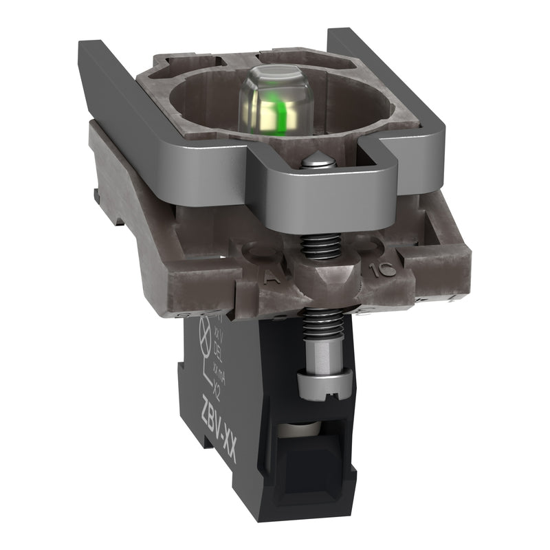 TELEMEC ELEMENTO LED BLANCO 120VAC C/BASE