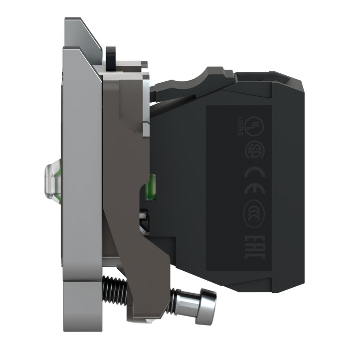 TELEMEC ELEMENTO LED AMARILLO 24V AC/DC C/BASE