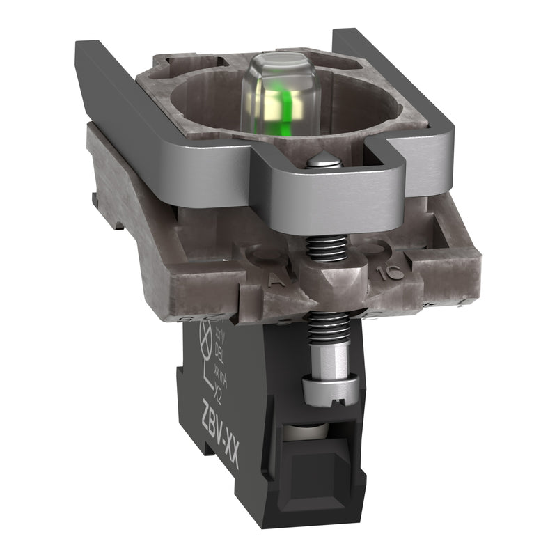 Telemec Elemento Led Amarillo 120Vac C/Base SKU: ZB4BVG5