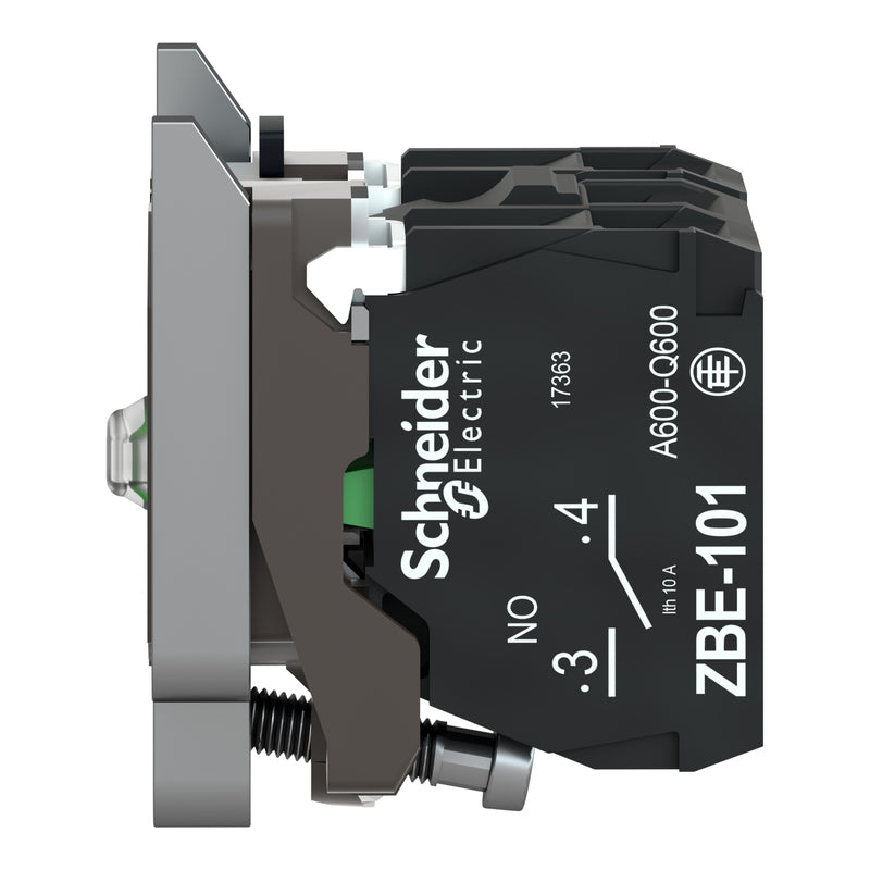 TELEMEC ELEMENTO LED ROJO 120VAC 1NA+1NC C/BASE