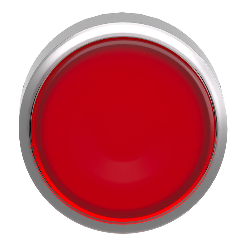 TELEMEC CABEZA BOTON ILUM ROJO LED METAL