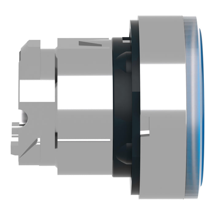 TELEMEC CABEZA BOTON ILUM AZUL LED METAL