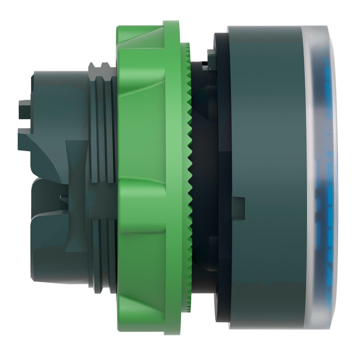 TELEMEC CABEZA BOTON ILUM AZUL P/LED
