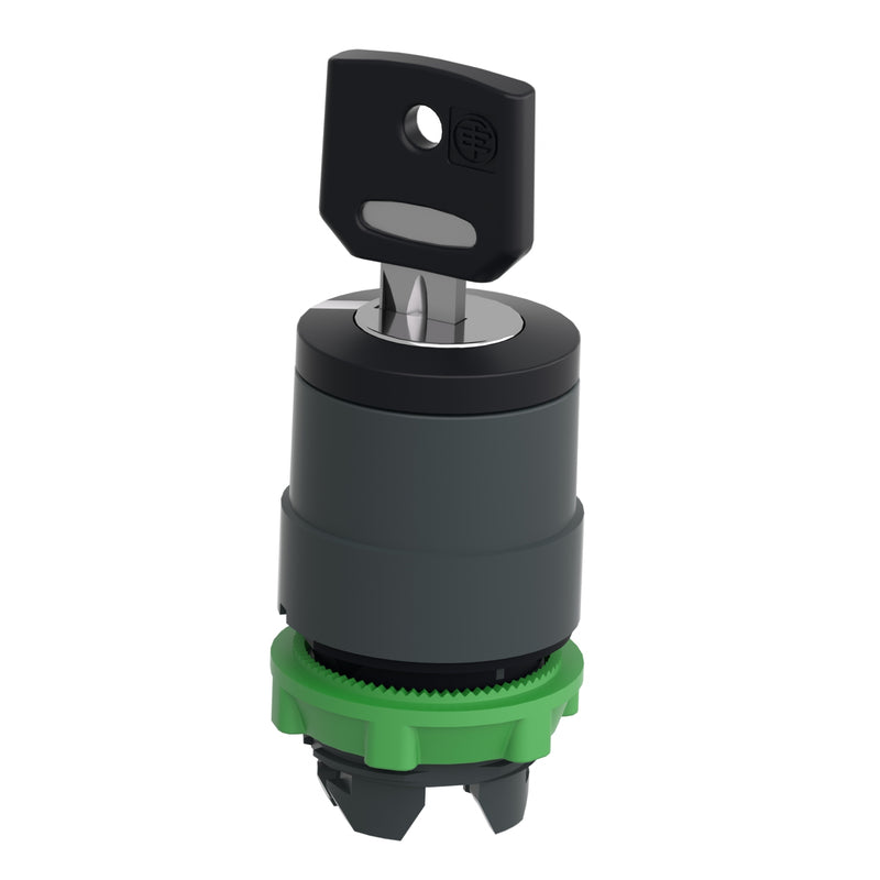 TELEMEC CABEZA SELECTOR 2 POS SOST-MOMENT C/LLAVE