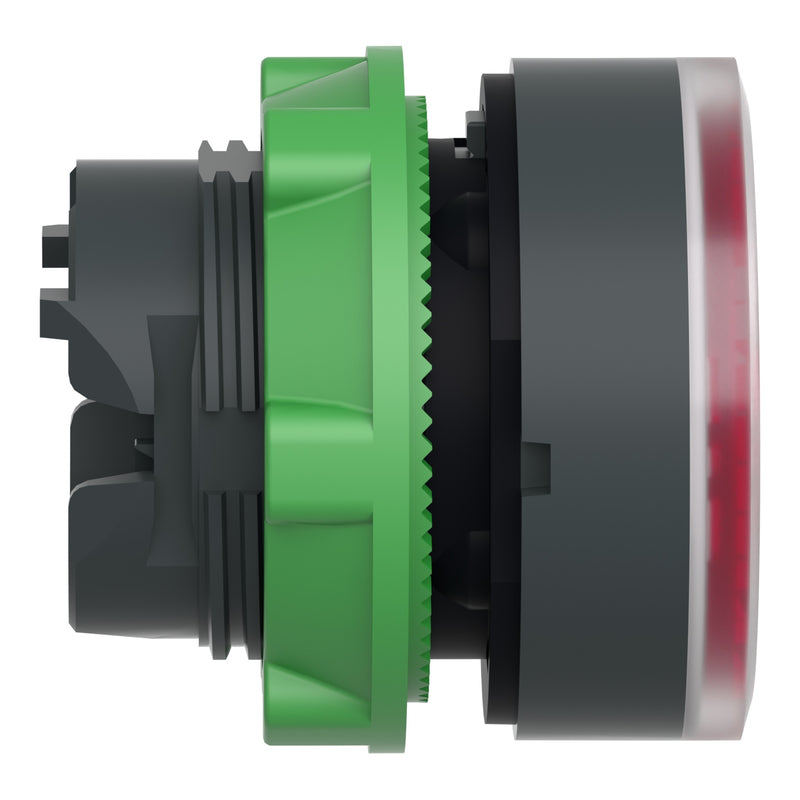 TELEMEC CABEZA BOTON ILUM ROJO P/LED