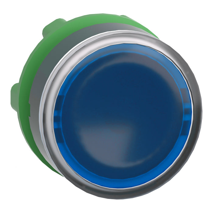 TELEMEC CABEZA BOTON ILUM AZUL P/LED