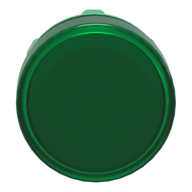 TELEMEC CABEZA PLASTICA P/LAMP P/CAJA XAL VERDE