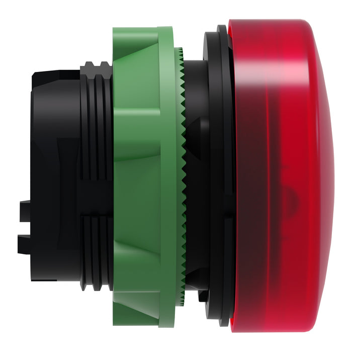 TELEMEC CABEZA PLASTICA P/LAMP P/CAJA XAL ROJO