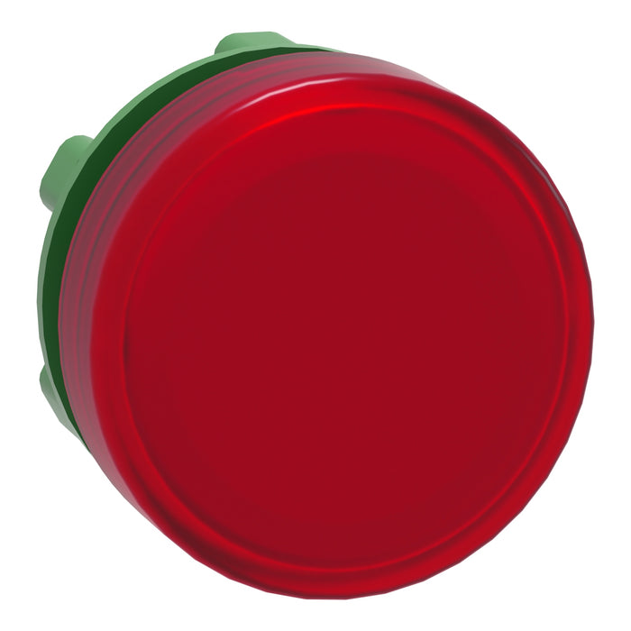 TELEMEC CABEZA PLASTICA P/LAMP P/CAJA XAL ROJO