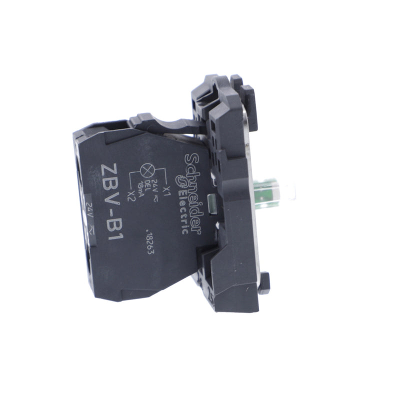 TELEMEC BASE P/LAMPARA LED VERDE 24V AC/DC PLAST