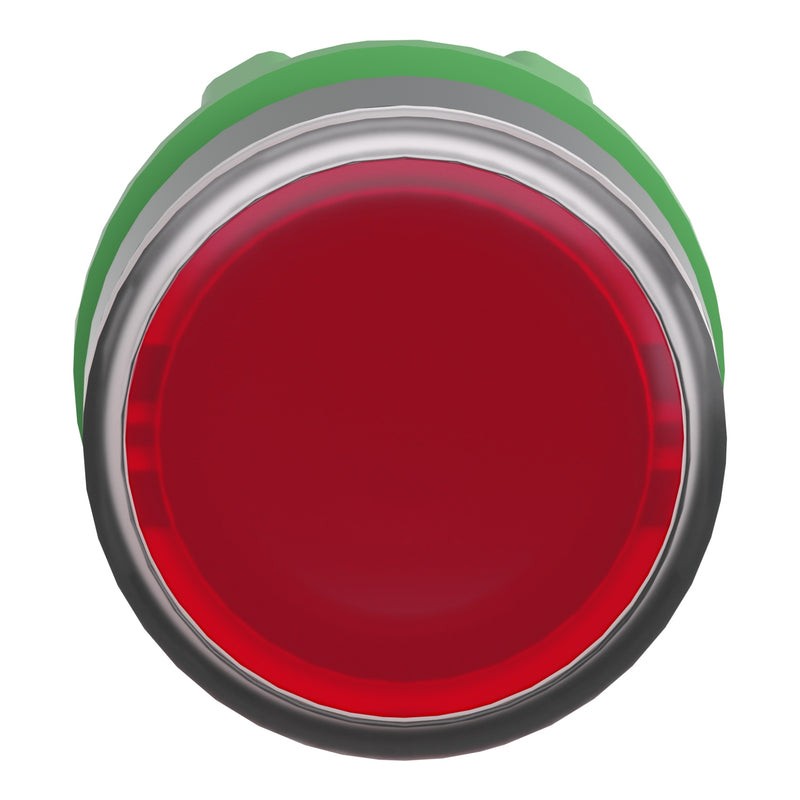 TELEMEC CABEZA BOTON ILUM ROJO P/LED