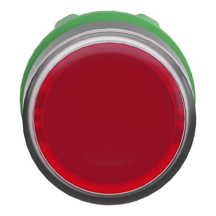 TELEMEC CABEZA BOTON ILUM ROJO P/LED
