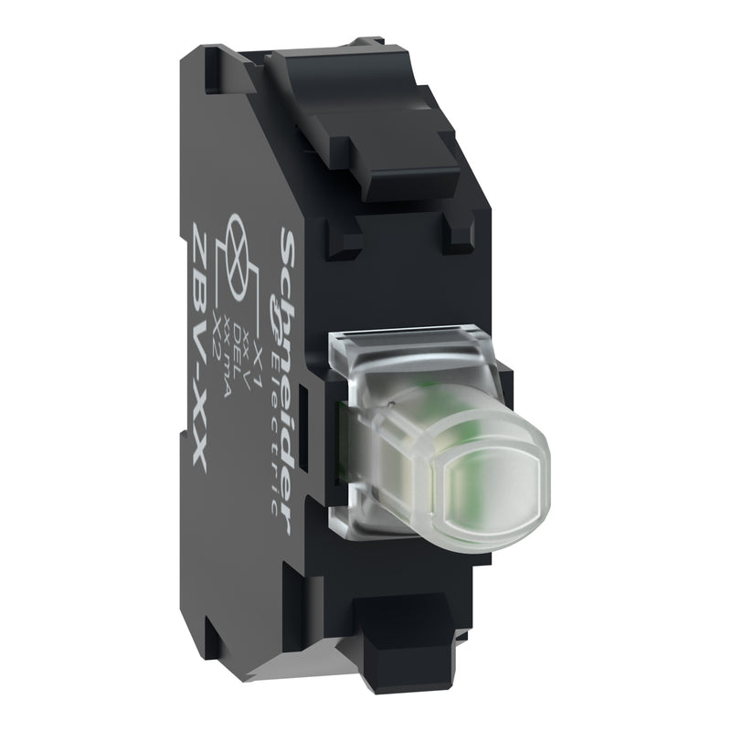 TELEMEC ELEMENTO LED BLANCO 24-120V AC/DC P/FRONTAL