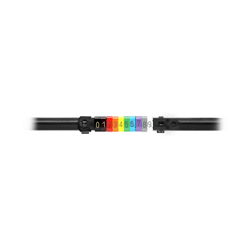 WEIDMULLER PORTA ETIQUETA PKH 70 NEGRO EMP 100PZ