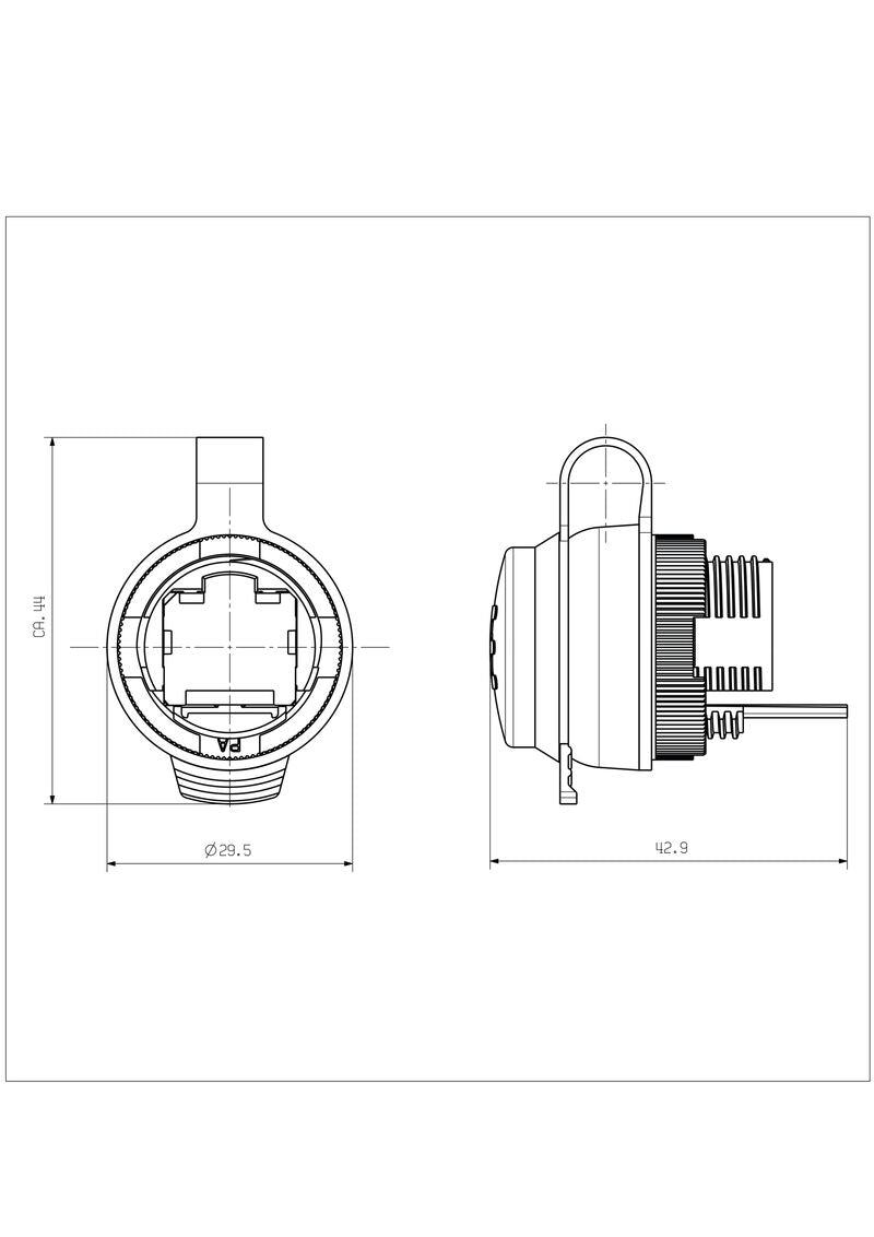 WEIDMULLER CONECTOR RJ45 FRONTCOMP MICRO IE-FCM-RJ45-C