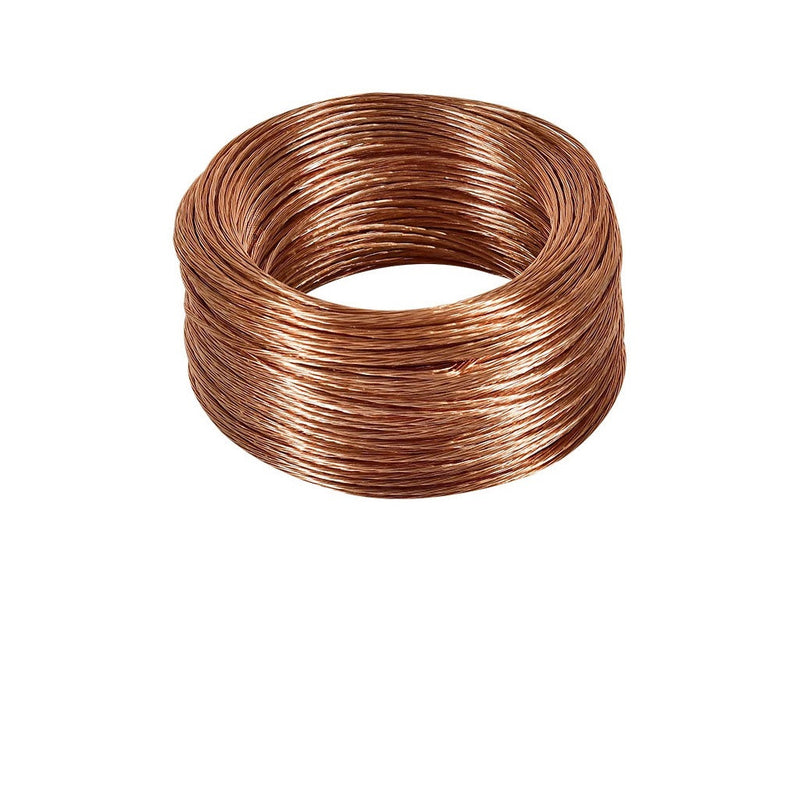 ALAMBRE DE COBRE DESNUDO SEMIDURO 4 AWG