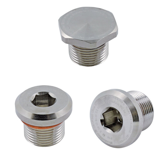 WEIDMULLER TAPON CIEGO KLIPPON RECTO M25X1.5 16MM INOX (PAQ 16PZ)