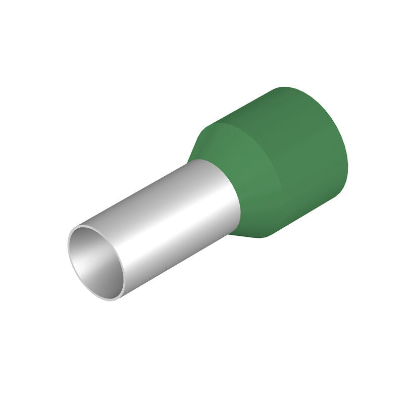 WEIDMULLER PUNTERA 6AWG VERDE 12mm (100 pzas )