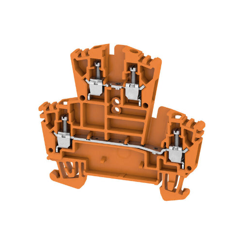 WEIDMULLER CLEMA DE PASO DOBLE PISO NARAN WDK 2.5 OR