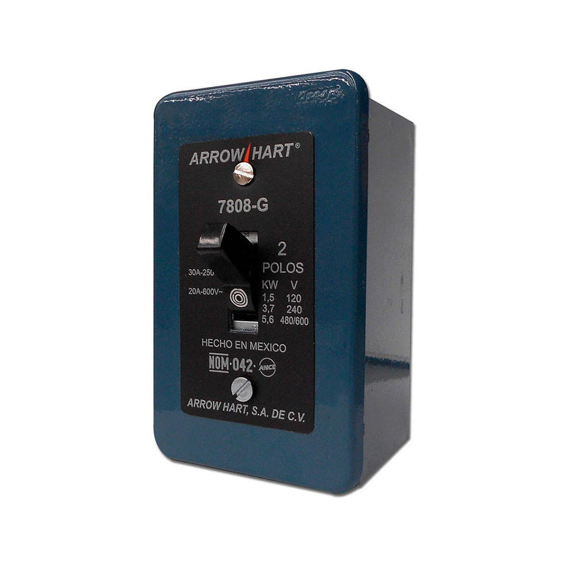 ARROW ARRANCADOR MANUAL 30A/250V 2P-1T C/CAJA